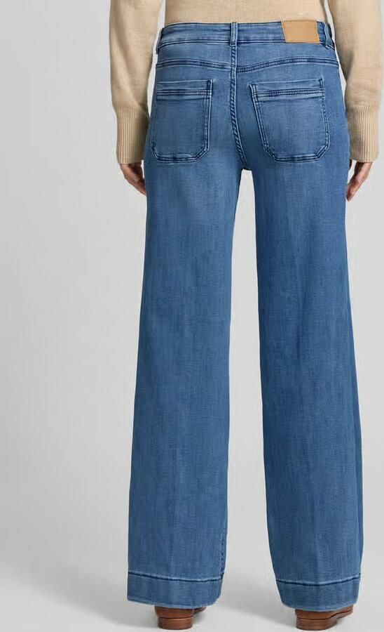 Christian Berg Woman wide fit jeans met steekzakken - Foto 3