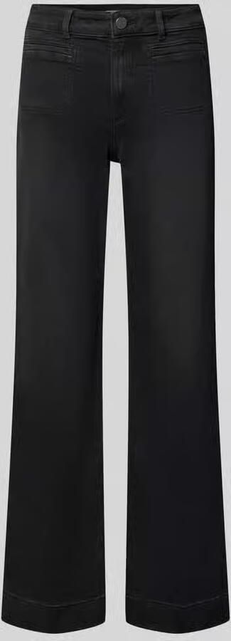 Christian Berg Woman wide fit jeans met steekzakken