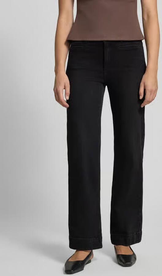 Christian Berg Woman wide fit jeans met steekzakken - Foto 3
