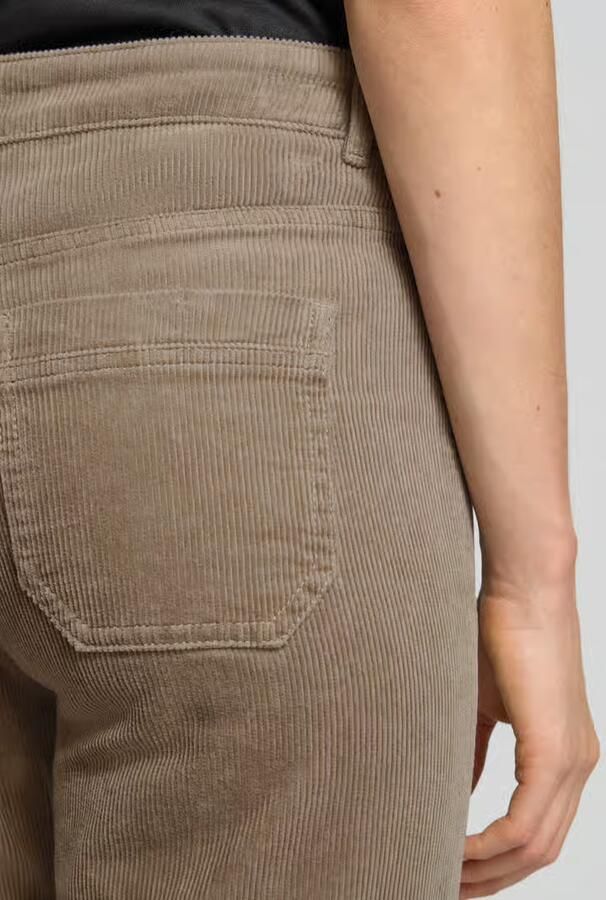Christian Berg Woman Wide leg corduory broek met achterzakken - Foto 2