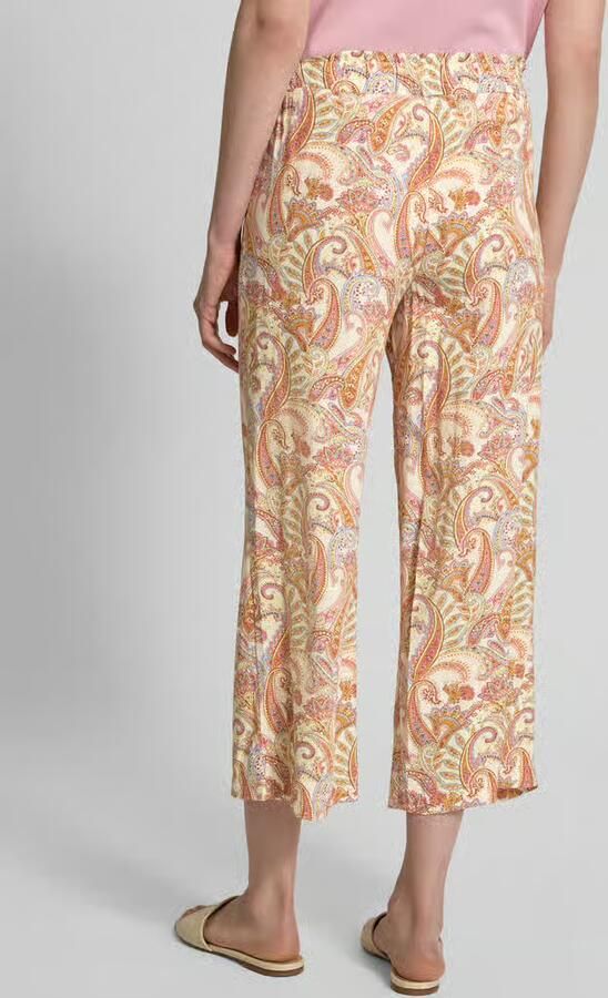 Christian Berg Woman Culotte van viscose met paisleymotief