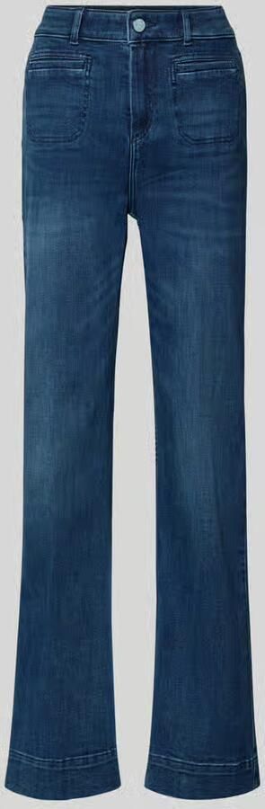 Christian Berg Woman Wide leg jeans met steekzakken - Foto 2