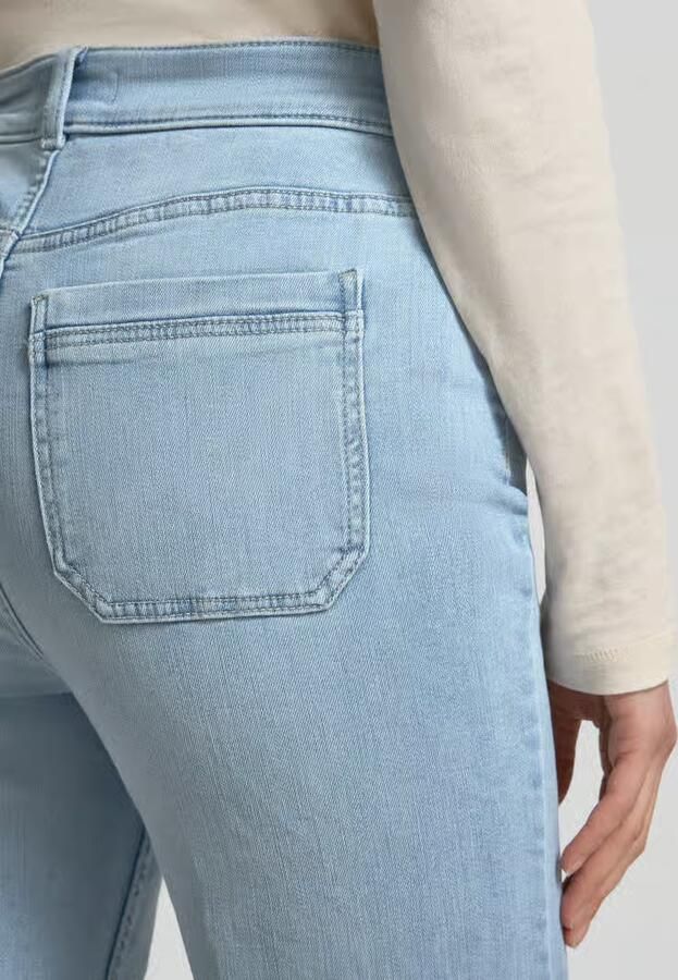 Christian Berg Woman Wide leg jeans met steekzakken