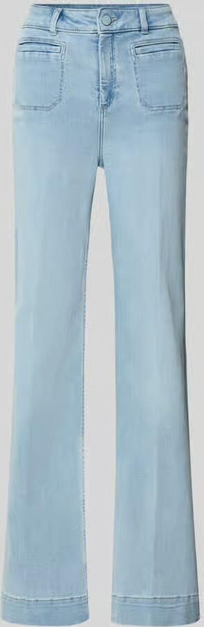 Christian Berg Woman Wide leg jeans met steekzakken - Foto 2
