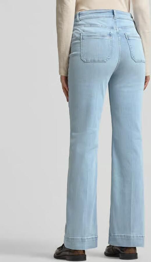 Christian Berg Woman Wide leg jeans met steekzakken - Foto 3
