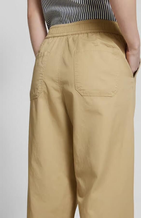 Christian Berg Woman Wide leg marlenebroek met elastische band