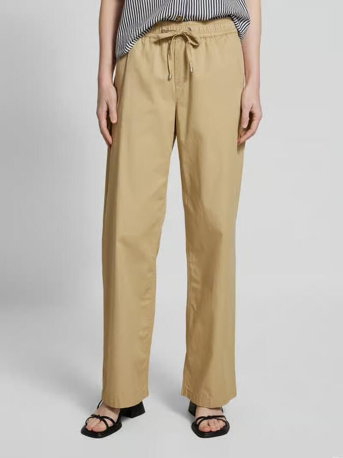 Christian Berg Woman Wide leg marlenebroek met elastische band - Foto 2