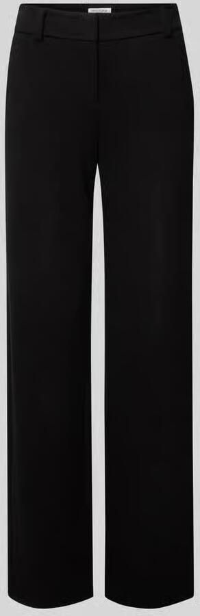 Christian Berg Woman Wide leg stoffen broek met paspelzakken aan de achterkant