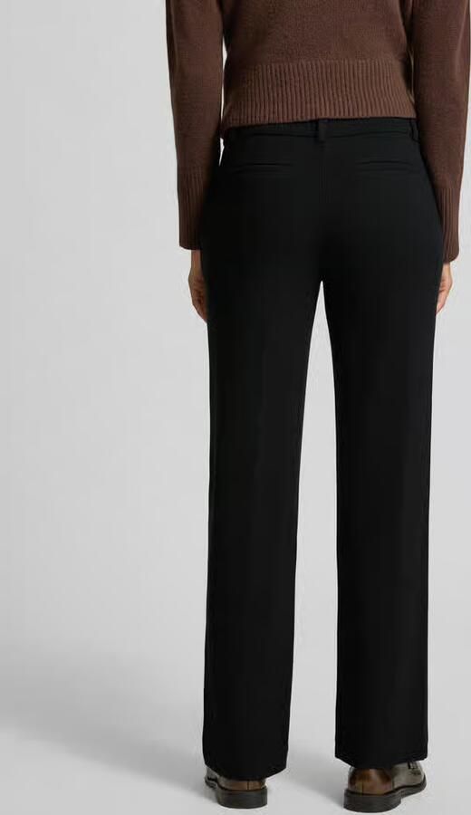 Christian Berg Woman Wide leg stoffen broek met paspelzakken aan de achterkant - Foto 3