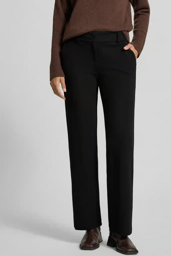 Christian Berg Woman Wide leg stoffen broek met paspelzakken aan de achterkant - Foto 2