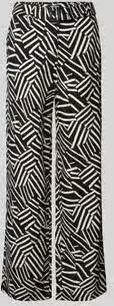 Christian Berg Woman Wide leg stoffen broek met riem - Foto 3
