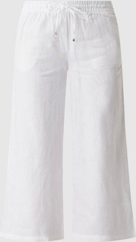 Christian Berg Woman Regular fit linnen broek met elastische band