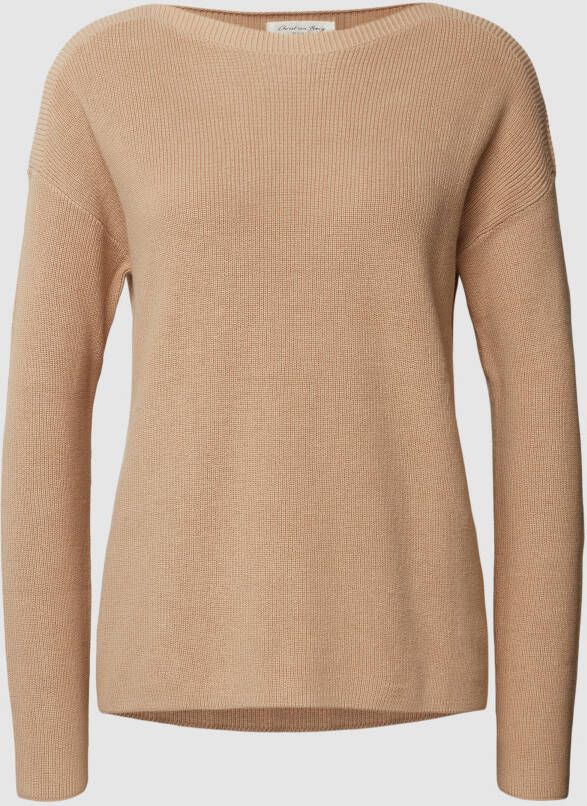 Christian Berg Woman Gebreide pullover met ronde hals