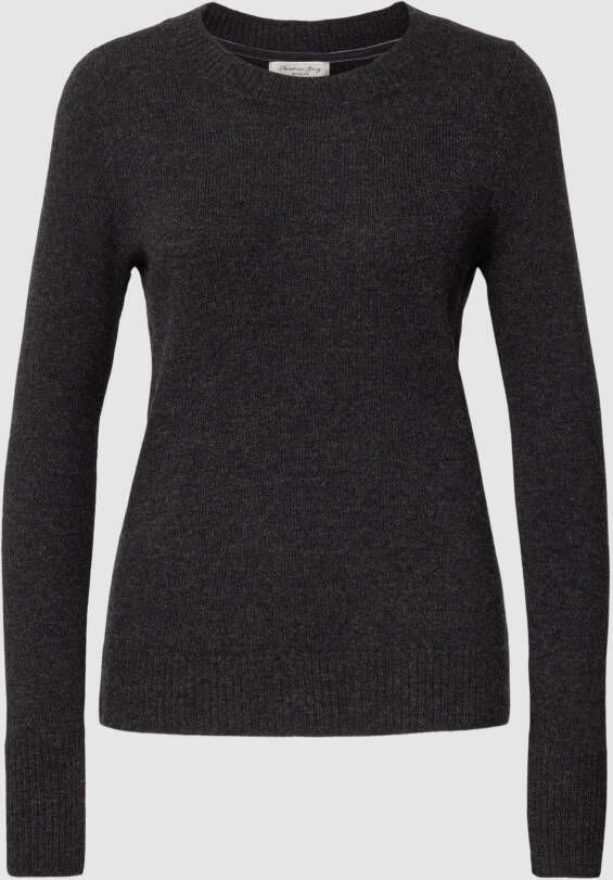 Christian Berg Woman Gebreide pullover met ronde hals