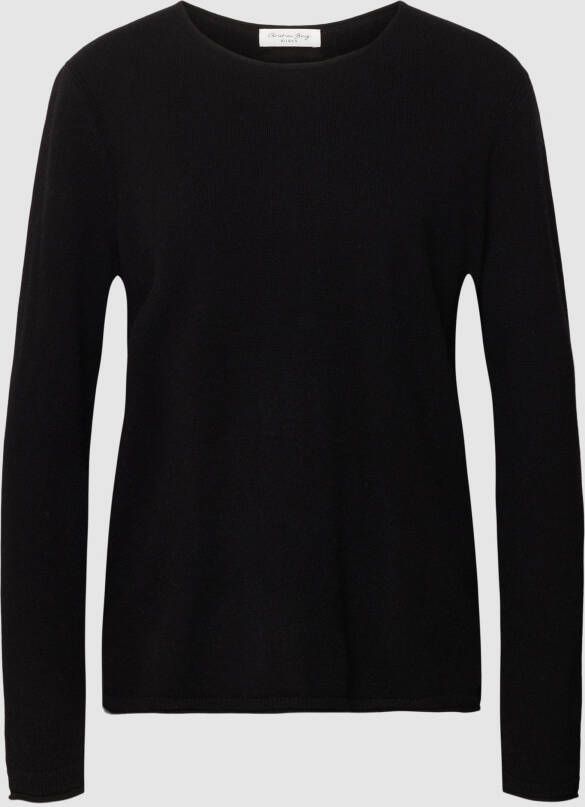 Christian Berg Woman Gebreide pullover met ronde hals