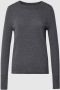 Christian Berg Woman Gebreide pullover met ronde hals - Thumbnail 1