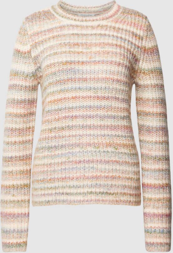 Christian Berg Woman Gebreide pullover met streepmotief