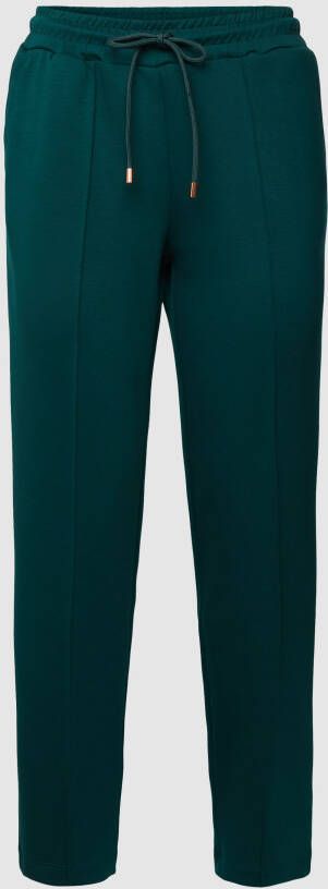 Christian Berg Woman Joggingbroek met bandplooien model 'Biesi'