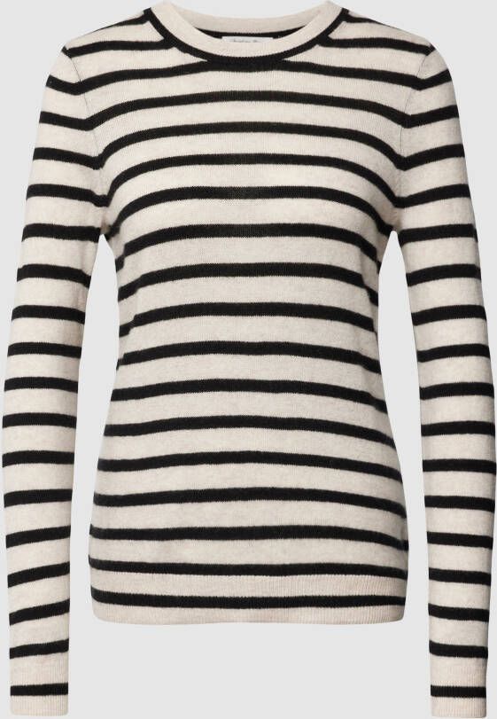 Christian Berg Woman Kasjmier pullover met streepmotief