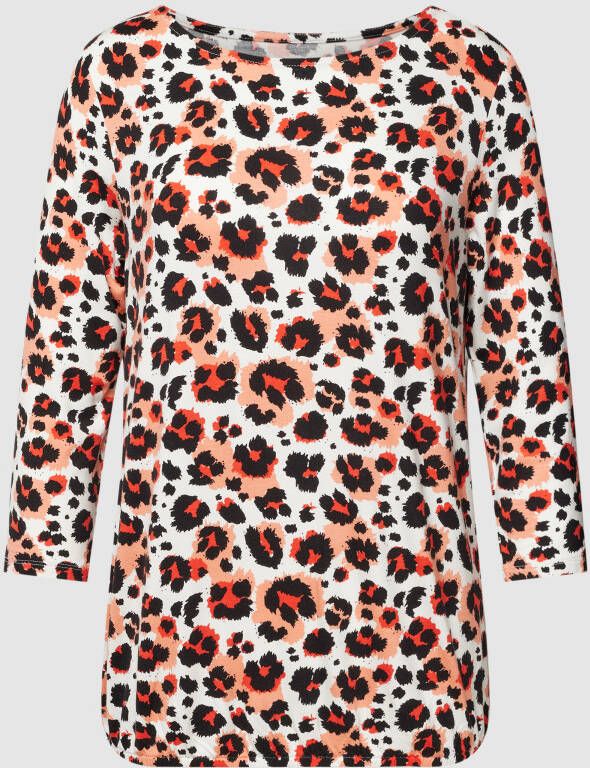 Christian Berg Woman T-shirt met dierenprint