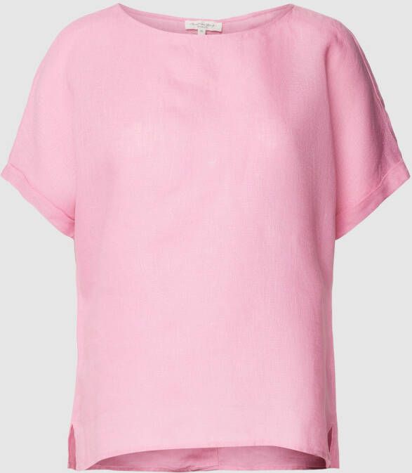 Christian Berg Woman Linnen blouse met boothals