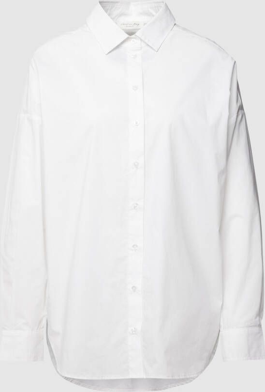 Christian Berg Woman Oversized overhemdblouse van katoen