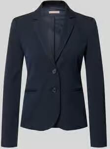 Christian Berg Woman Selection Blazer met strookzakken en reverskraag