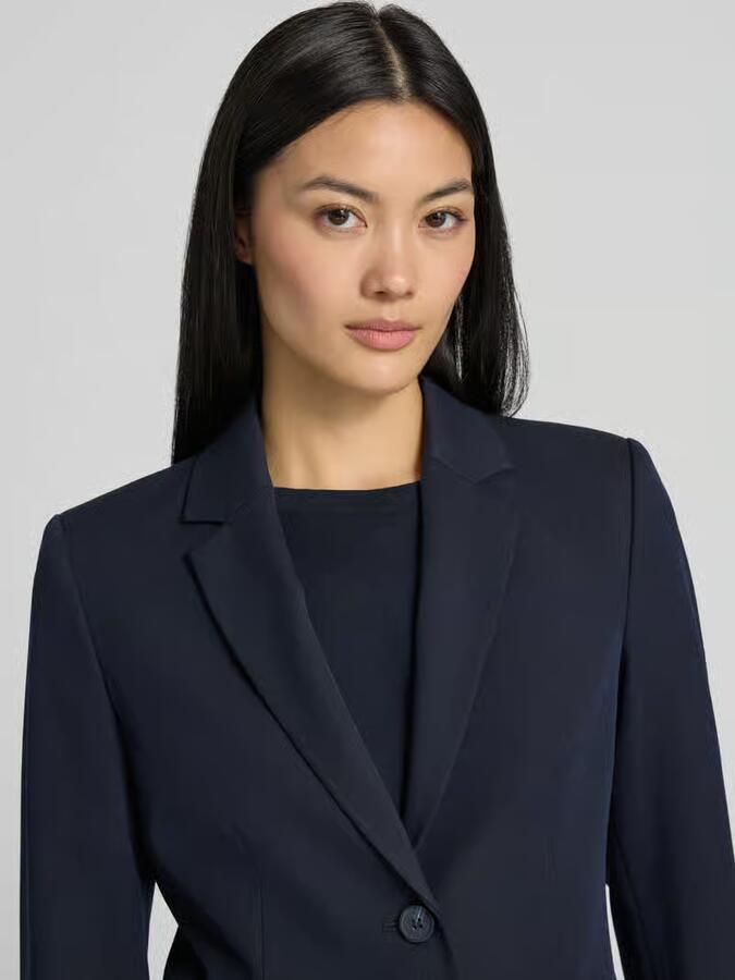 Christian Berg Woman Selection Blazer met strookzakken en reverskraag