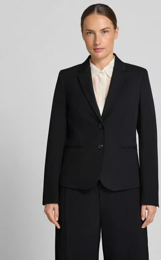Christian Berg Woman Selection Blazer met strookzakken en reverskraag - Foto 3