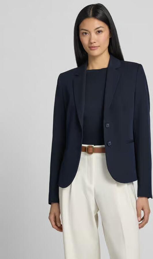 Christian Berg Woman Selection Blazer met strookzakken en reverskraag - Foto 2