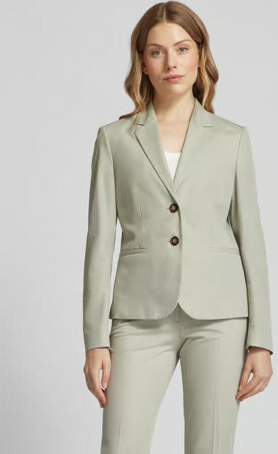Christian Berg Woman Selection Blazer met strookzakken - Foto 4