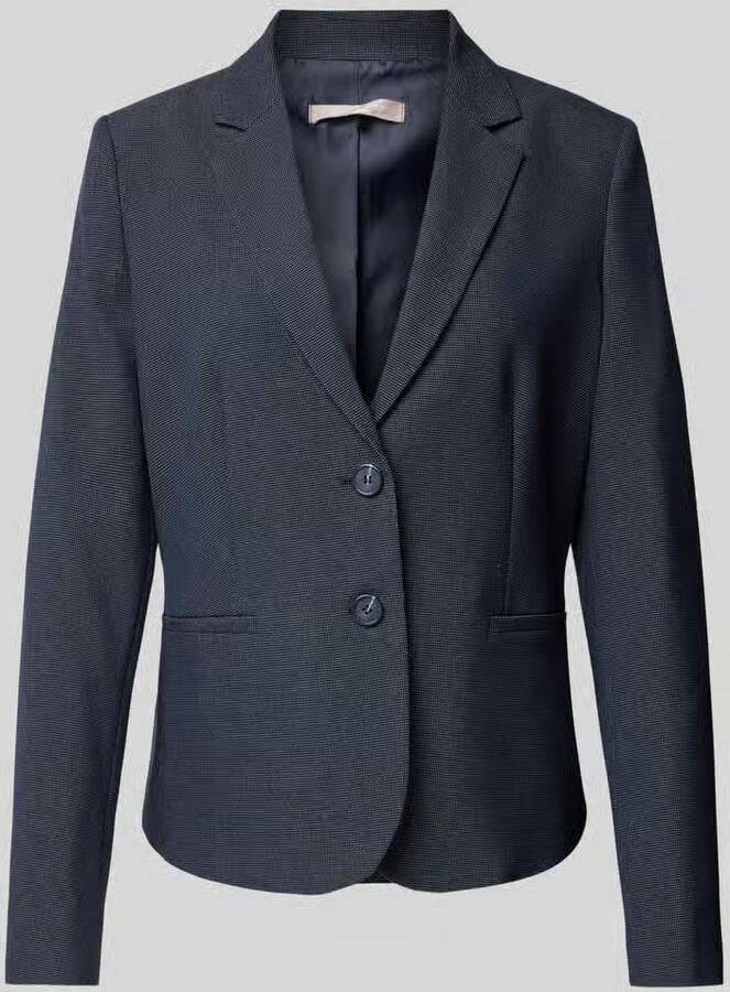 Christian Berg Woman Selection Blazer met structuurmotief