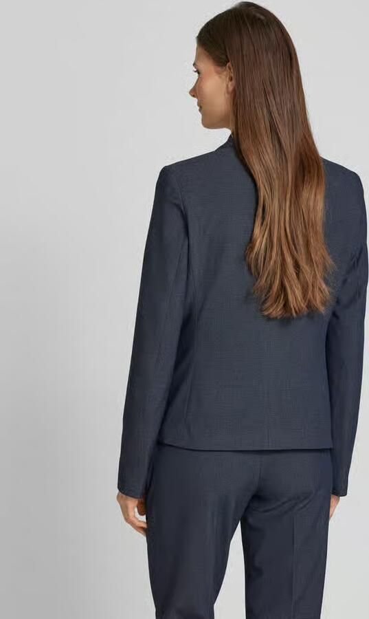 Christian Berg Woman Selection Blazer met structuurmotief