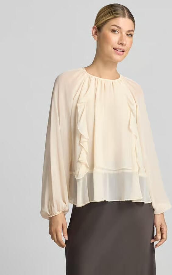 Christian Berg Woman Selection Blouse met rimpelingen - Foto 2