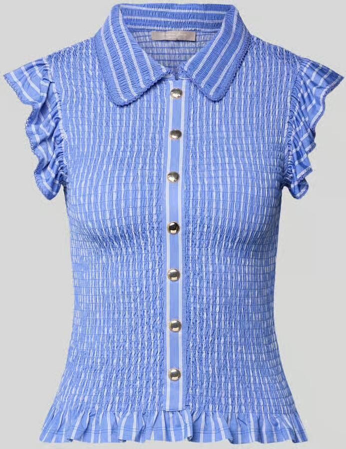 Christian Berg Woman Selection Blouse T-shirt met volants - Foto 2