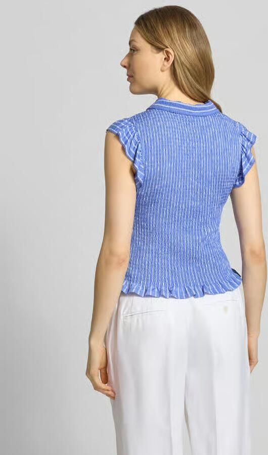 Christian Berg Woman Selection Blouse T-shirt met volants