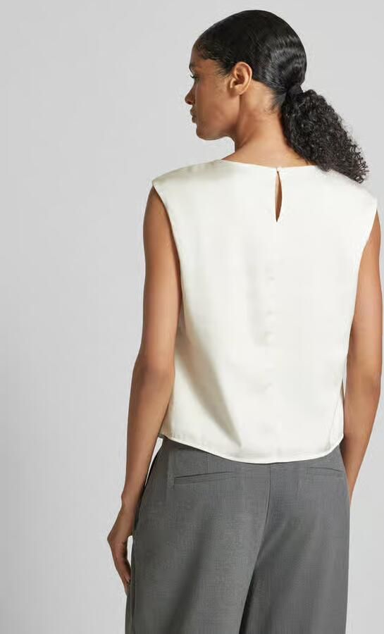 Christian Berg Woman Selection Blouseshirt met platte plooien