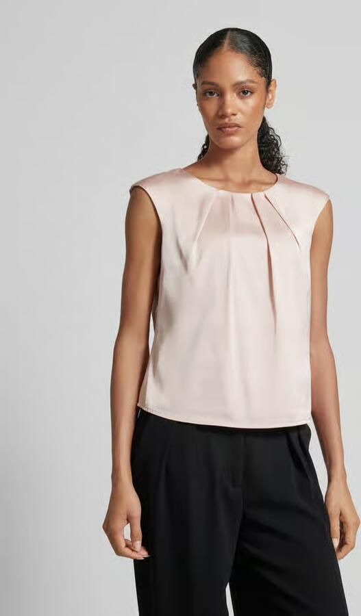 Christian Berg Woman Selection Blouseshirt met platte plooien - Foto 2