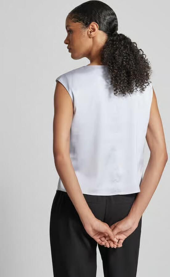 Christian Berg Woman Selection Blouseshirt met platte plooien