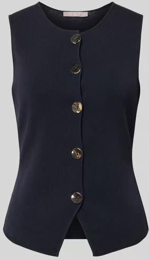 Christian Berg Woman Selection Bodywarmer van Viscosemix met V-hals