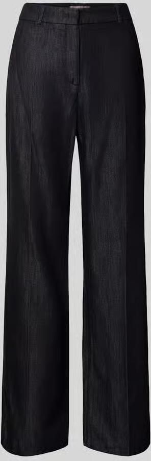 Christian Berg Woman Selection Broek in denimlook met persplooien