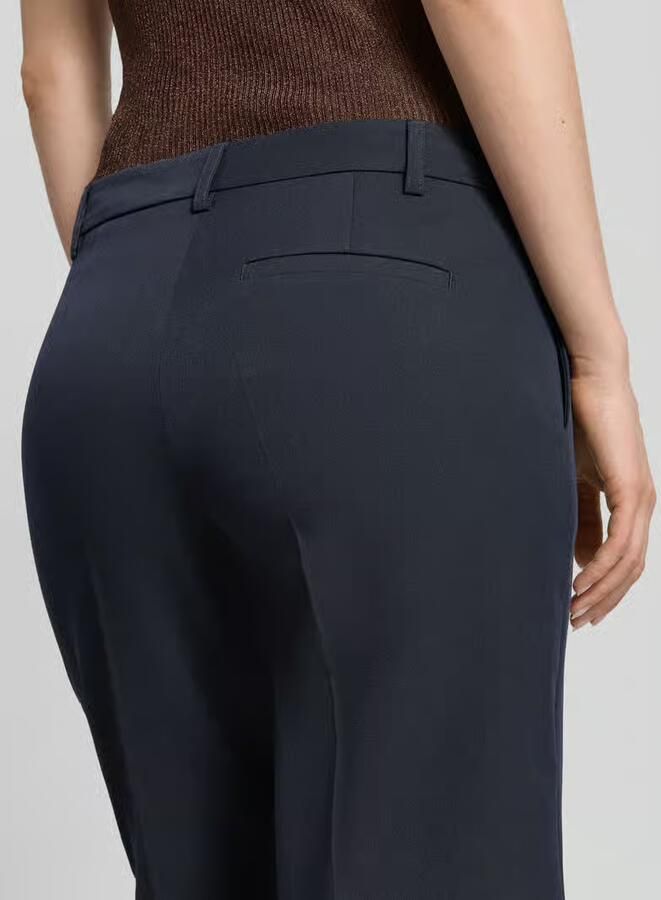Christian Berg Woman Selection broek met persplooien en achterzak