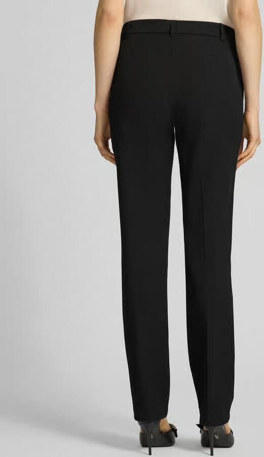 Christian Berg Woman Selection broek met persplooien en achterzak