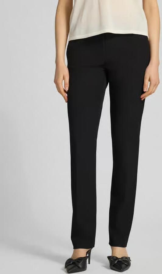 Christian Berg Woman Selection broek met persplooien en achterzak - Foto 3