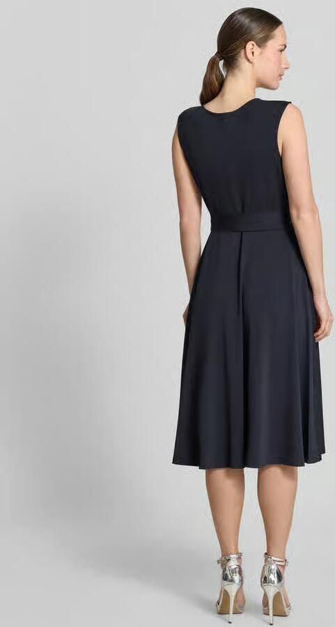 Christian Berg Woman Selection Cocktailjurk met Strikceintuur - Foto 3