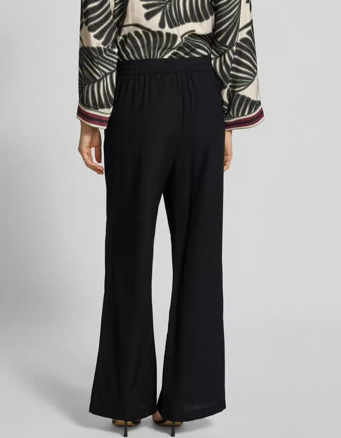 Christian Berg Woman Selection Flared fit stoffen broek van viscosemix - Foto 2
