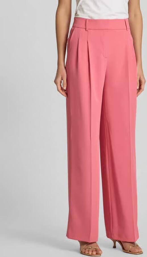 Christian Berg Woman Selection Flared pantalon met bandplooien - Foto 3
