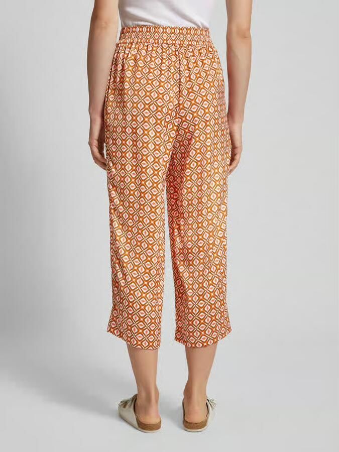 Christian Berg Woman Selection Flared stoffen broek in retrolook