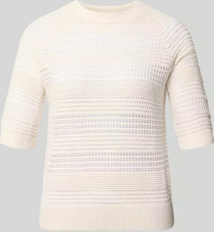 Christian Berg Woman Selection Gebreid shirt met 1 2-mouw en geribde boorden - Foto 2
