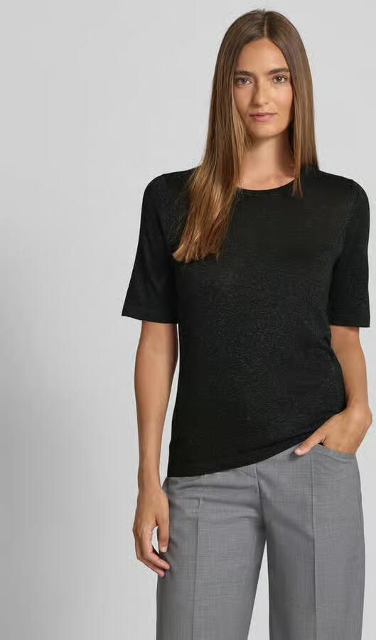 Christian Berg Woman Selection Gebreide pullover met ribboorden - Foto 2